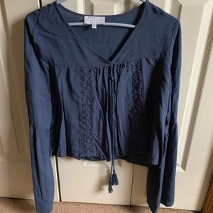 Blue Kendal & Kyle long sleeve shirt.. never worn!